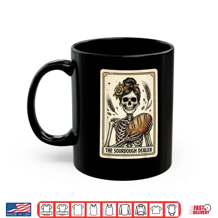 Mug The Sourdough Dealer Tarot Card Shirt