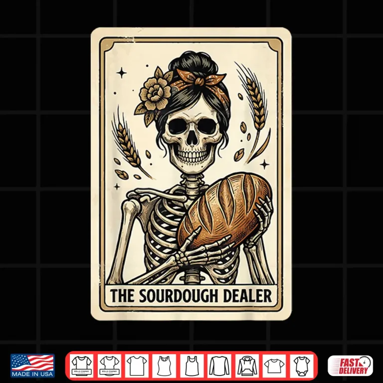 Design The Sourdough Dealer Tarot Card Shirt