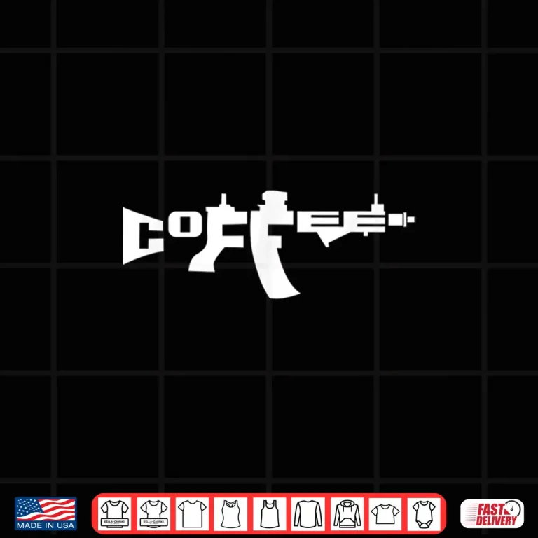 Design Coffee AR15 Rifle Gun Owner Shirt