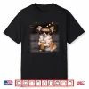 Corgi Drinking Iced Coffee Lover Humor Funny Meme Shirt