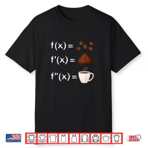 Funny Math Coffee Calculus Shirt