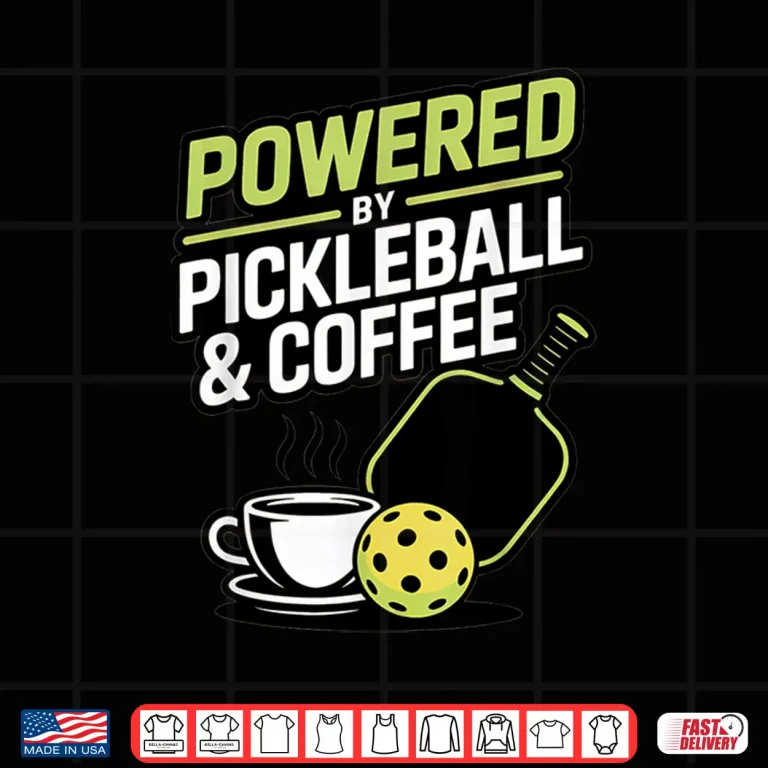 Design Funny Pickleball Shirt Men Women Player Coffee Lover Humor Shirt