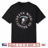Halloween Grim Reaper Drinking Coffee Death Wish Coffee Co Shirt