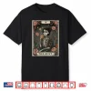 The Aunt Tarot Card Women Skeleton Aunty Coffee Lover Shirt