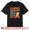 Coffee Spelled Backwards Is Eeffoc Funny Lover Drinker Quote Shirt