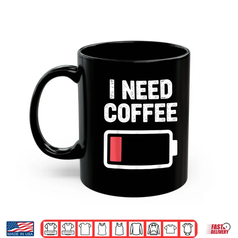 Mug Funny Coffee Art for Men Women Caffeine Lover Coffee Drinker Shirt