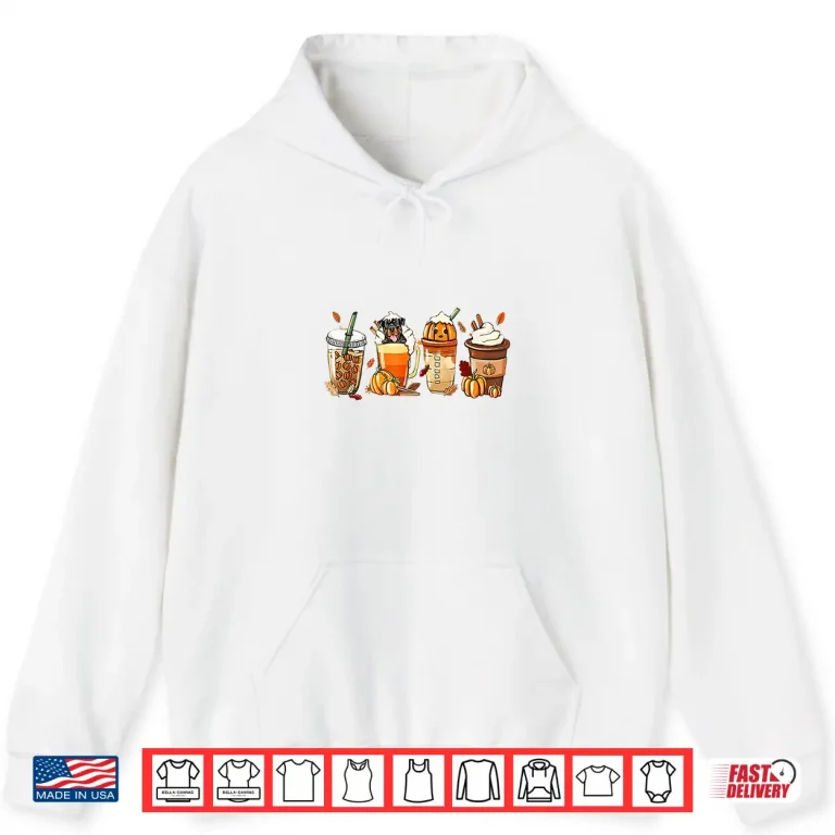 Hoodie Rottweiler Lover Pumpkin Spice Fall Coffee Thanksgiving Shirt