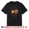 Coffee And Jesus Retro Christian Faith Based Coffee Lover Shirt