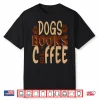 Dogs Books Coffee Lover Shirt