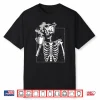 Funny Skeleton Drinking Coffee Caffeine Lover Coffee Brewer Shirt