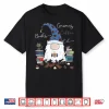 Gnomes Coffee Books Cat Chocolate Funny Gnome & Coffee Lover Shirt