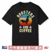 I Like Roosters & Coffee Funny Vintage Pet Theme Lover Gift Shirt