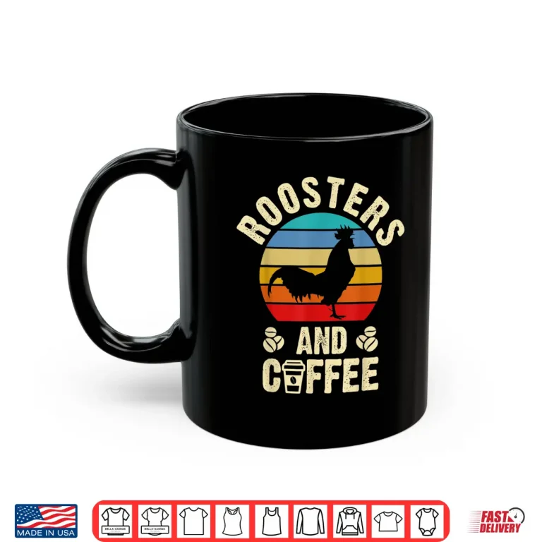 Mug I like Roosters Coffee Funny vintage Pet theme lover gift Shirt