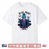 Vampire Up All Night Coffee Lover Funny Halloween Shirt