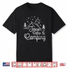 Camping Coffee Camper Camp Lover Christian Jesus Shirt