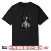Funny Dachshund Coffee Lover Smart Wiener Dog With Glasses Shirt