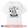 Retro Rough Collie Coffee Funny Dog Mom Coffee Lover Shirt