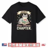 Book Lover Cute Cat Coffee Just 1 More Chapter Cozy Reading Shirt
