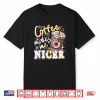 Coffee Makes Me Nicer Funny Coffee Lover Sassy Iced Coffee Shirt