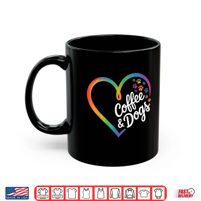 Mug Coffee and Dogs Shirt