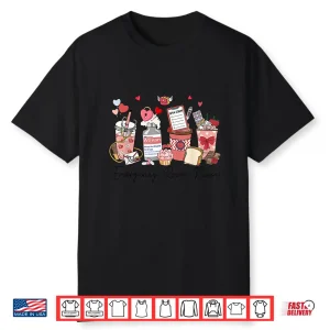 Er Nurse Emergency Room Nurse Coffee Latte Valentine’S Day Shirt