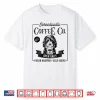 Retro Bernedoodle Coffee Funny Dog Mom Coffee Lover Shirt