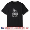 Saint Bernard Funny Dog Owner Coffee Lover Gift Women Men Shirt