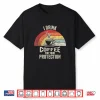 Vintage I Drink Coffee For Your Protection Coffee Lover Shirt