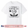 Catahoula Leopard Dog Retro Funny Dog Coffee Lover Shirt