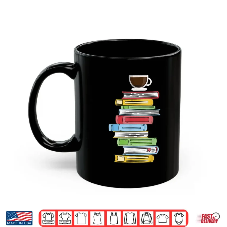 Mug Professional English Teacher Books and Coffee Book Lover Shirt