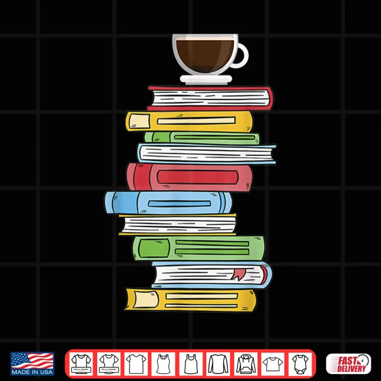 Design Professional English Teacher Books and Coffee Book Lover Shirt