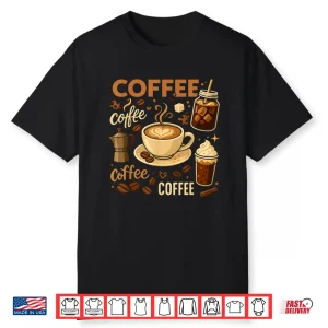 Professional Identity Coffee Lover Cappuccino Latte Espresso Shirt