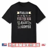 Professional Identity Foster Dog Mom Coffee Lover Modern Shirt