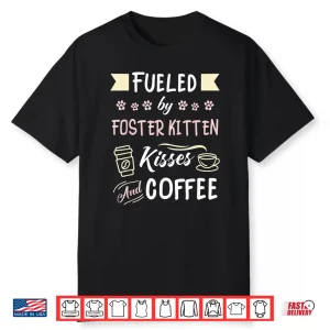 Professional Identity Foster Kitten Rescue Mom Coffee Lover Modern Shirt
