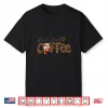 But First Coffee Leopard Caffeine Drinker Iced Coffee Latte Shirt