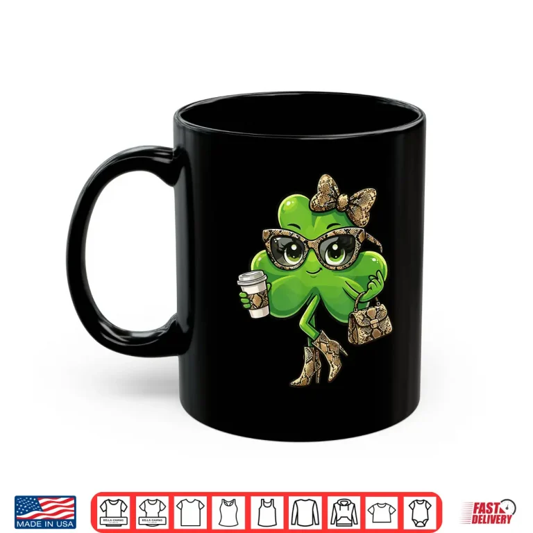 Mug Boujee Shamrock Coffee Lover St Patricks Day Professional Shirt