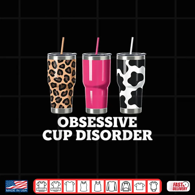 Design Obsessive Cup Disorder Funny Coffee Lover Professional Shirt