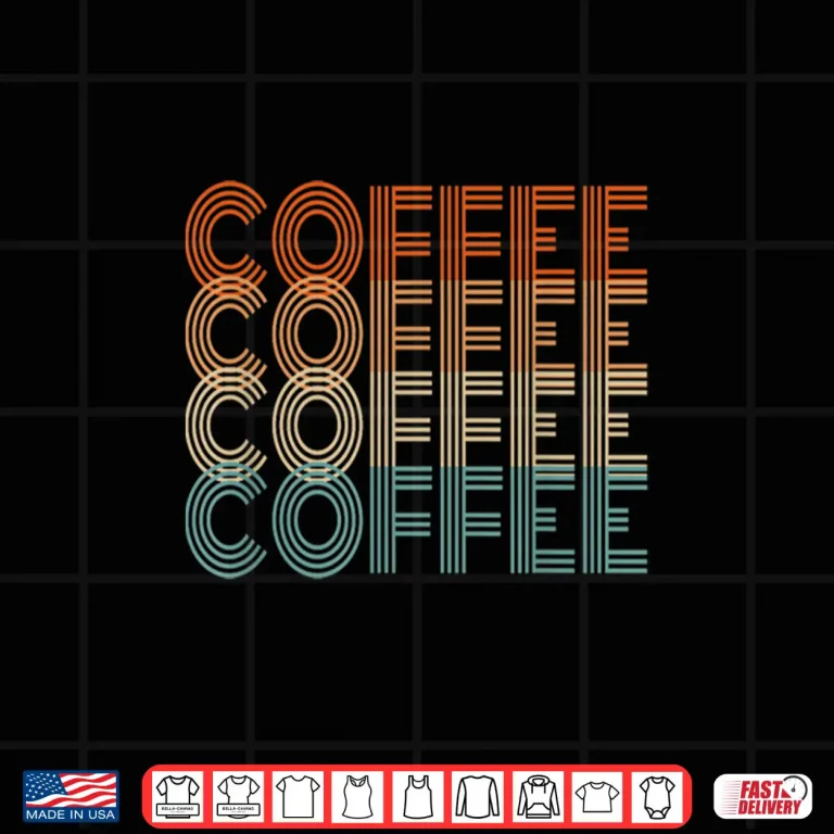 Design Professional Minimalist I Love Coffee Funny Coffee Lover Shirt