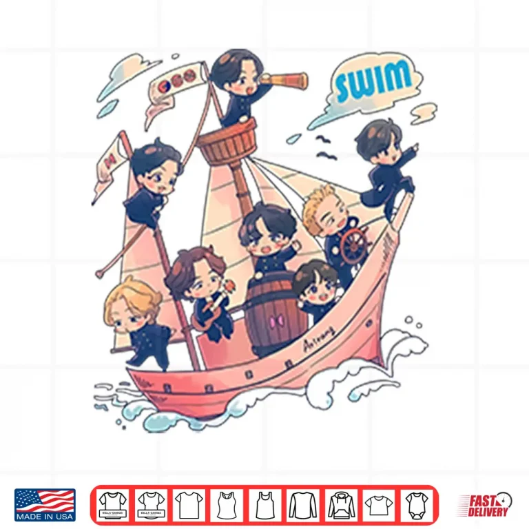 Design Bangtan Arirang Swim Track Shirt