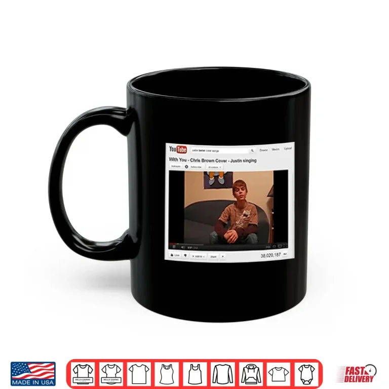 Mug Justin Bieber Cover With You Shirt