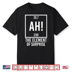 Project Hail Mary Ah Element Of Surprise Ryland Grace Shirt