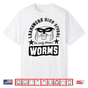 Worm Mascot School Shirt