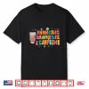 Reading Teacher Coffee Lover Phonemes Graphemes Caffeine Shirt