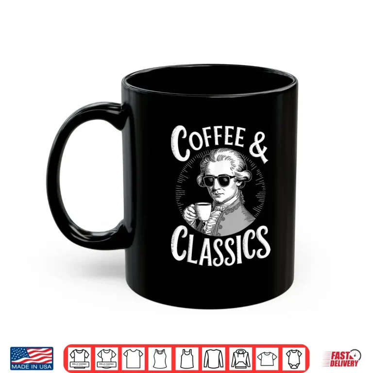 Mug Wolfgang Amadeus Mozart Quote Coffee Classical Music Lover Shirt