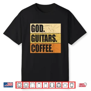 Christian Guitar Player Guitarist God Guitars Coffee Shirt
