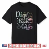 Dogs Books And Coffee Professional Minimalist Graphic Shirt