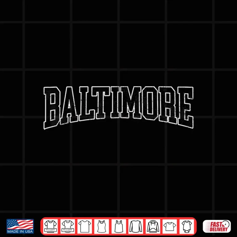 Design Baltimore Throwback Design Classic Shirt