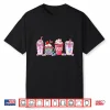 Valentine Coffee Iced Coffee Lover Latte Valentines Day Shirt