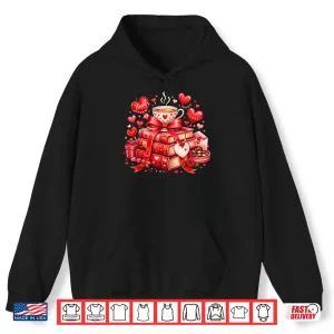 Valentine Coffee Lover Teacher Outfit Cute Professional Look Shirt