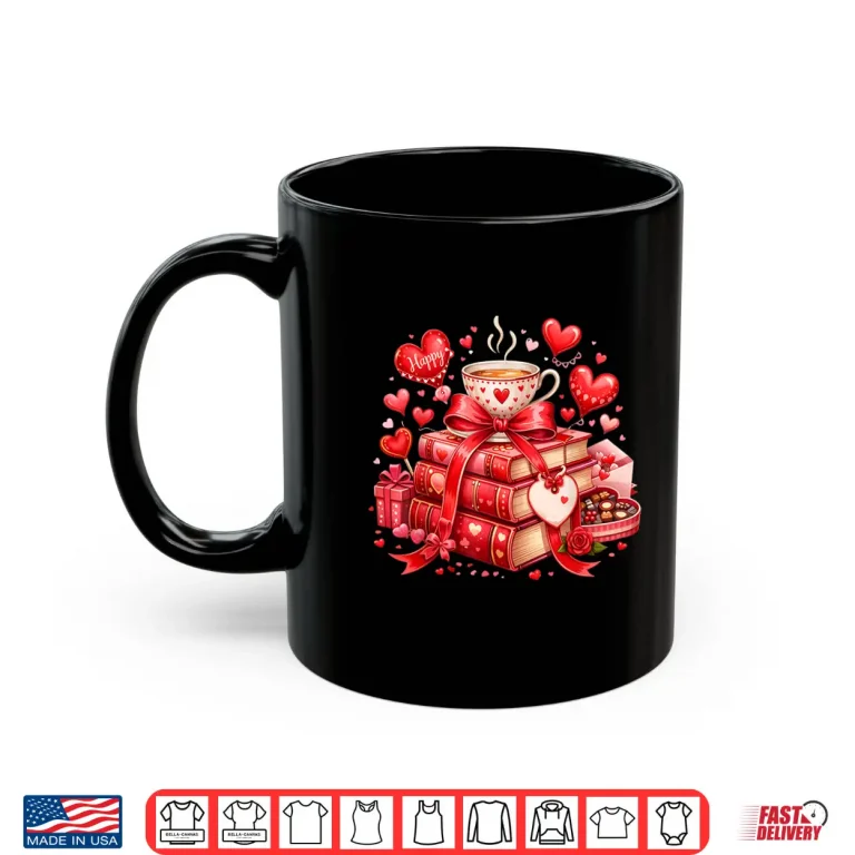 Mug Valentine Coffee Lover Teacher Outfit Cute Professional Look Shirt